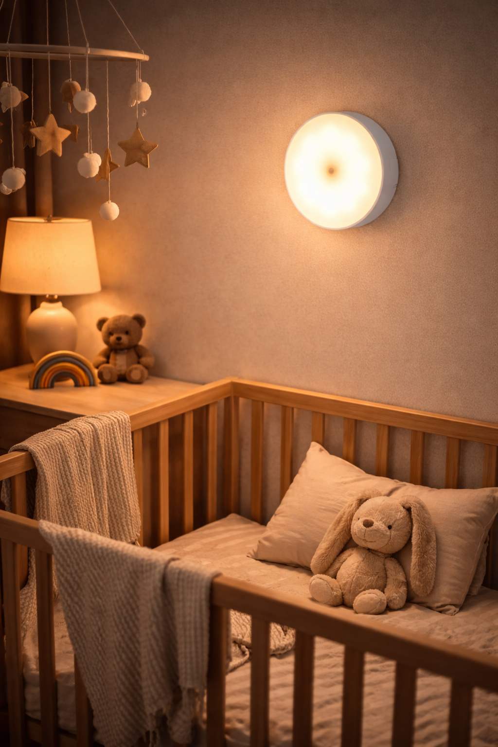 Reloura GlowSense™ Motion Sensor LED Night Light