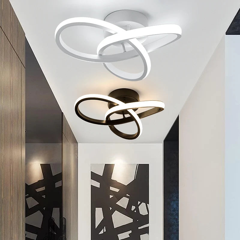 Reloura Orbit Halo LED Ceiling Light – Modern Flush Mount Ring Fixture
